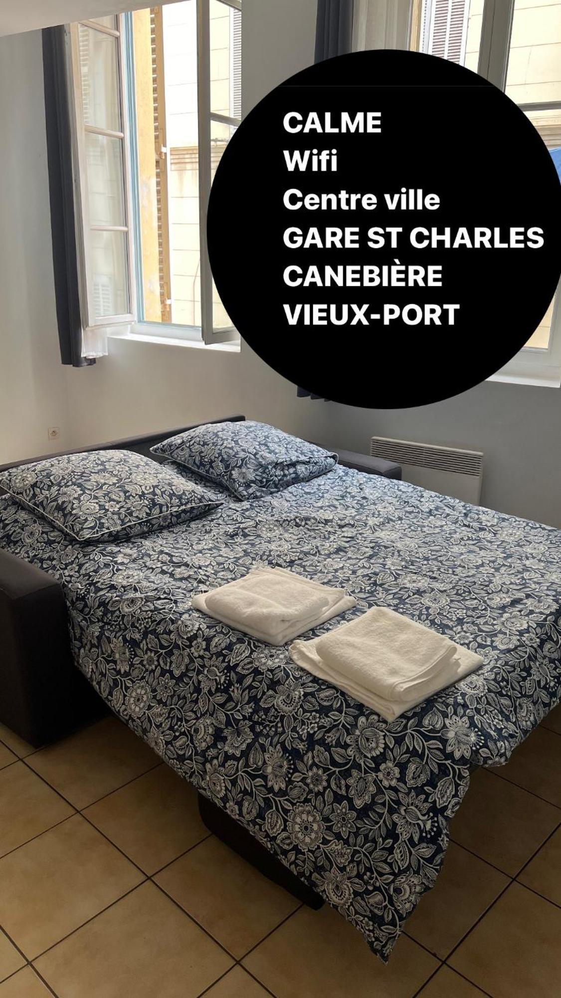 Thubaneau St Charles Canebiere Vieux Port Марсель Экстерьер фото